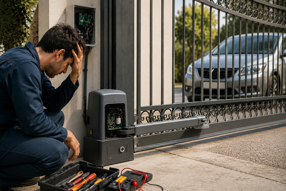 علت باز نشدن جک پارکینگ